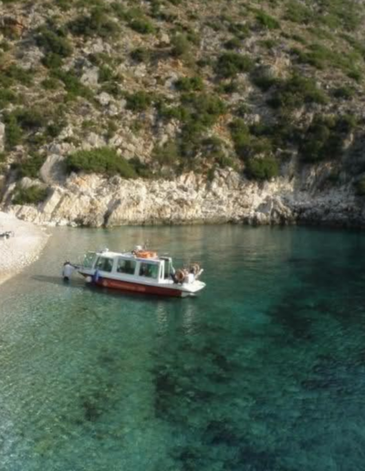 Θαλάσσιο ταξί “Οδυσσέας”, Βαθύ, Ιθάκη