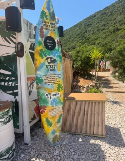 Votsalo, beach bar Ιθάκη, παραλία Καμίνια