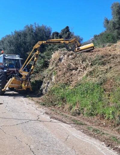 Αγροδιαχείριση Ε.Ε, εργασίες διαμόρφωσης γης, Πλατρειθιάς, Ιθάκη