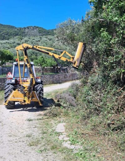 Αγροδιαχείριση Ε.Ε, εργασίες διαμόρφωσης γης, Πλατρειθιάς, Ιθάκη