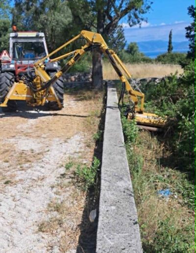 Αγροδιαχείριση Ε.Ε, εργασίες διαμόρφωσης γης, Πλατρειθιάς, Ιθάκη